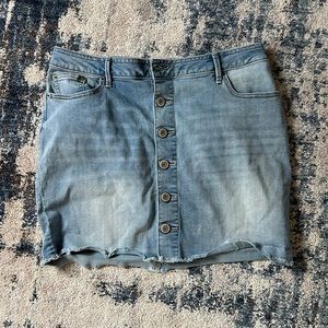 Maurice’s jean skirt